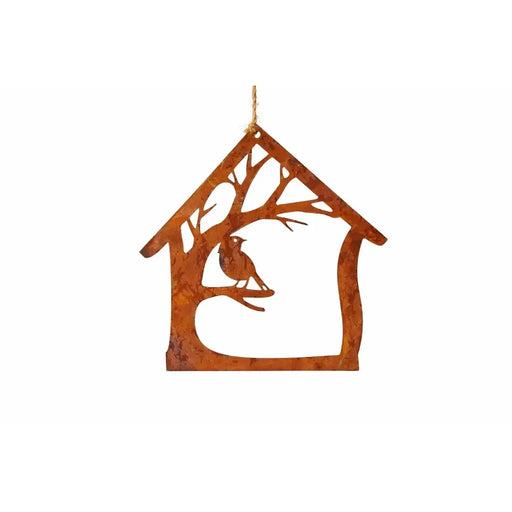 Oiseau dans une petite maison écorouillée (6) — MD14184