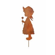 Fille avec fleur éco-rouille (4) — MD14198