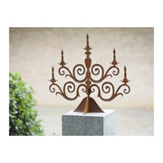 Chandelier éco-rouille (4) — MD14202