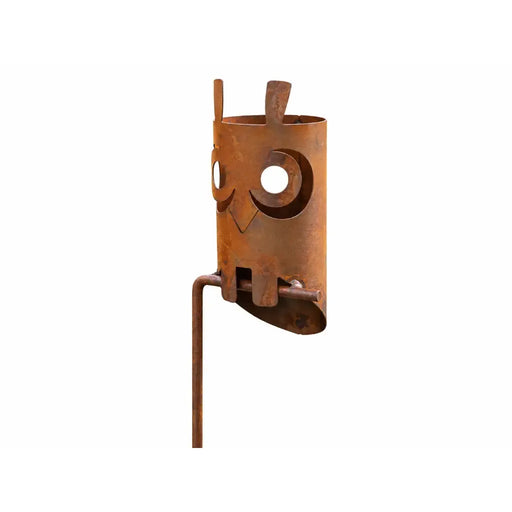 Piquet de Jardin Hibou Éco-Rouille (4) — MD14214