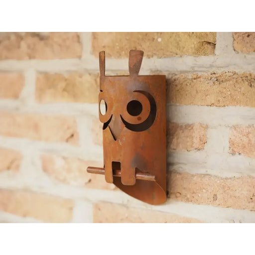 Hibou à Suspendre Éco-Rouille (4) — MD14215