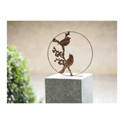 Cercle avec Oiseaux Éco-Rouille (4) — MD14220