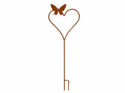 Cœur avec Papillon sur Tige (6) — MD14253