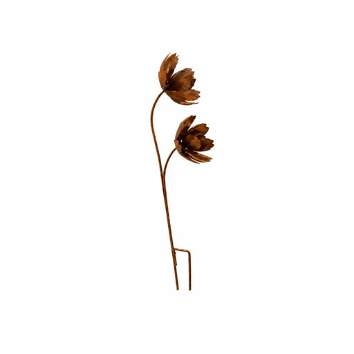 Piquet de Jardin avec 2 Fleurs (2) — MD14261