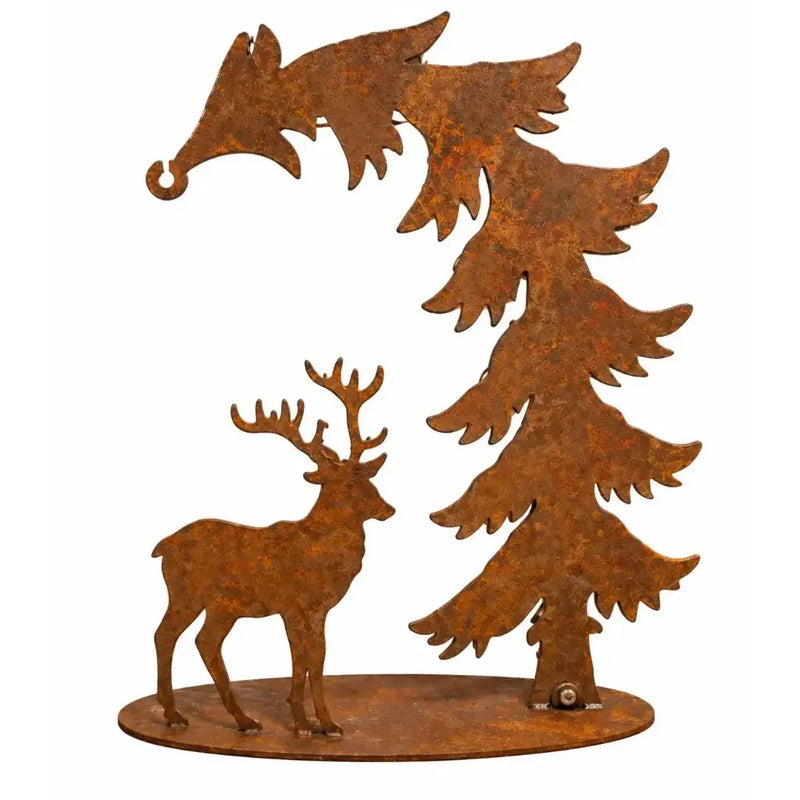 Sapin avec cerf Ecorouille (4) — MD14272
