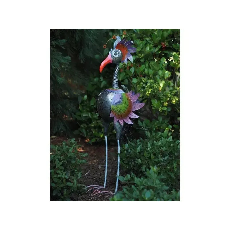 Grande Oiseau Gris/Violet (2) — MD16022