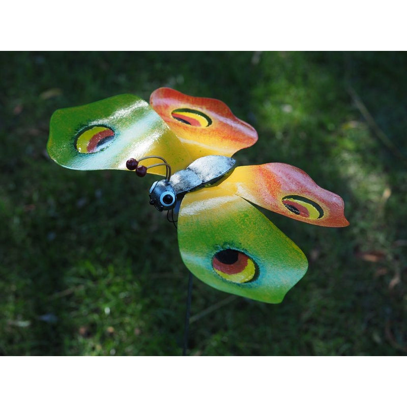 Papillon 30 X 60 Vert/Orange (6) — MD16067