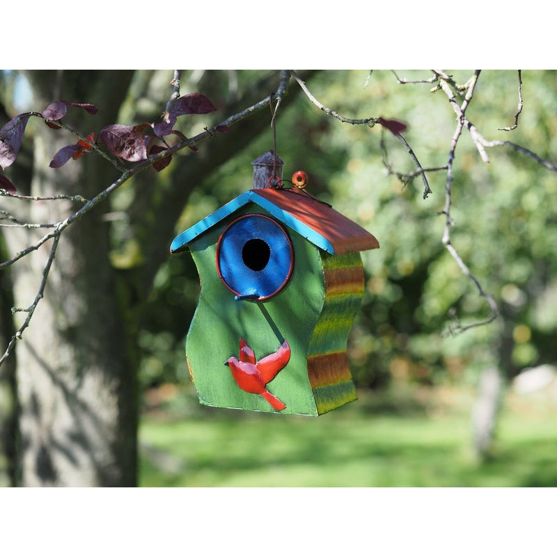 Maison D'Oiseau En Métal (6) — MD16169
