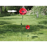 Fleur En Metal Coquelicot (4) — MD16202
