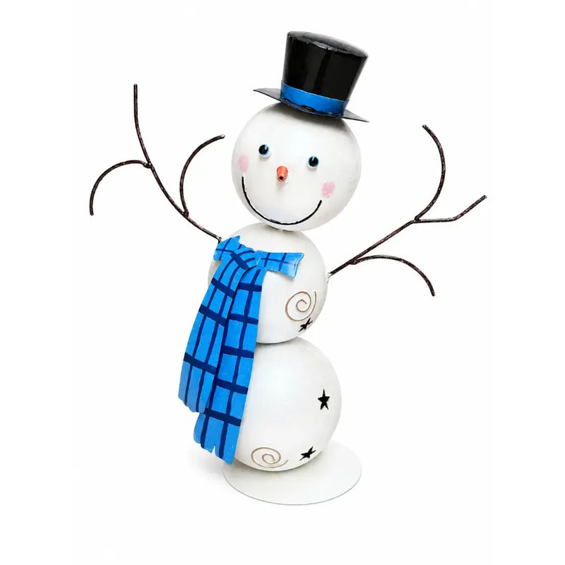 Bonhomme de neige avec écharpe et chapeau (2) — MD16262