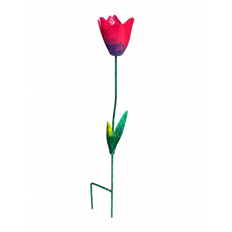Piquet de jardin tulipe rouge (4) — MD16265