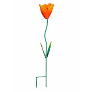 Piquet de jardin fleur jaune (4) — MD16266