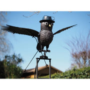 Grand Hibou Volant En Metal (1) — MD17415
