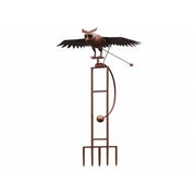 Grand Hibou Volant En Metal (1) — MD17606
