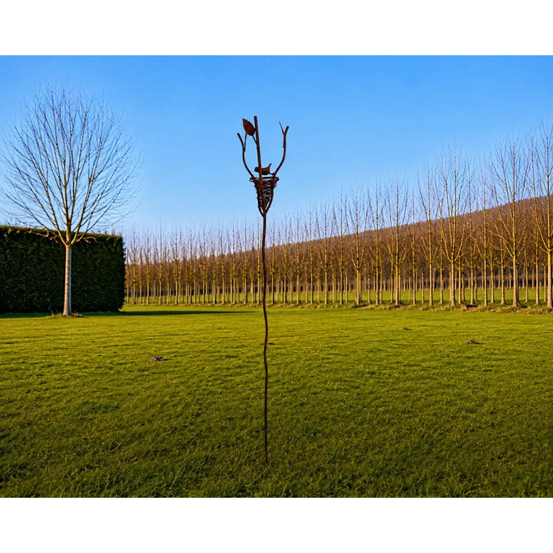Gartenstecker mit Vogelnest (5) — MD60007
