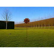 Pique de jardin avec fleur (stake 150 cm) (5) — MD60013