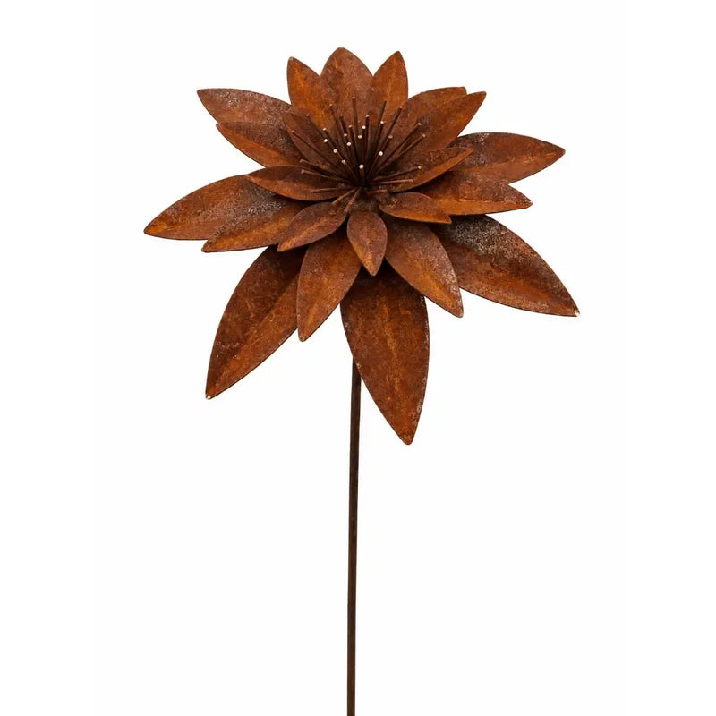 Piquet de jardin avec fleur (stake 150cm) (5) — MD60014