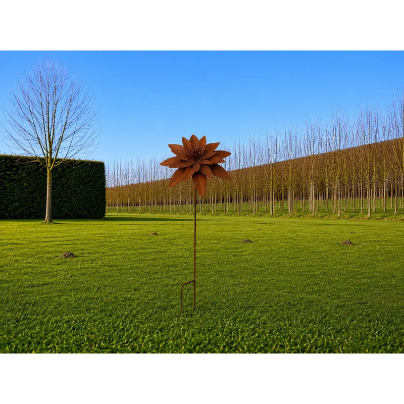 Piquet de jardin avec fleur (stake 150cm) (5) — MD60014