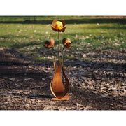Ecorouille 3 Fleurs avec Boule en Verre (1) — MD70014