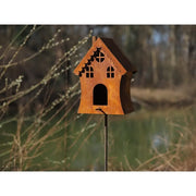 Ecorouille Maison d'oiseau sur bâton (2) — MD70019