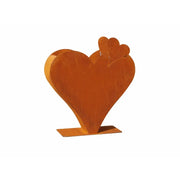 Ecorouille Pot de Fleur Cœur (2) — MD70031