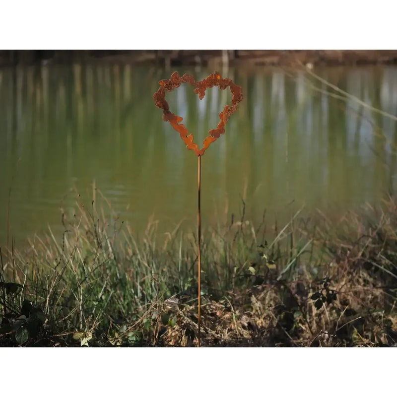 Ecorouille Cœur sur Bâton avec Papillons (6) — MD70062