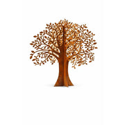 Arbre 3D 37 cm éco-rouille (4) — MD70068
