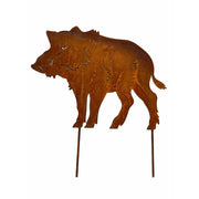 Sanglier pique de jardin Éco-rouille (3) — MD70071