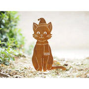 Chat avec bonnet de Noël Éco-rouille (6) — MD70073