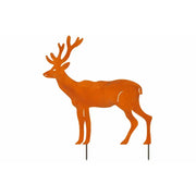 Cerf pique de jardin Éco-rouille (2) — MD70084