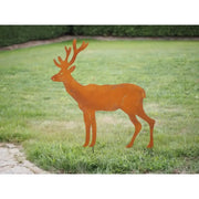 Cerf pique de jardin Éco-rouille (2) — MD70084