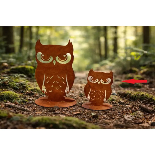 Hibou sur socle – petit (6) — MD70109