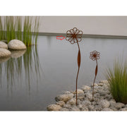 Fleur sur pique de jardin 110cm: Marguerite (6) — MD70112