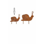 Escargot sur pique de jardin 10 cm (12) — MD70115