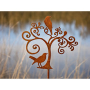 Oiseaux et arbre pique de jardin Ecorouille (6) — MD70130