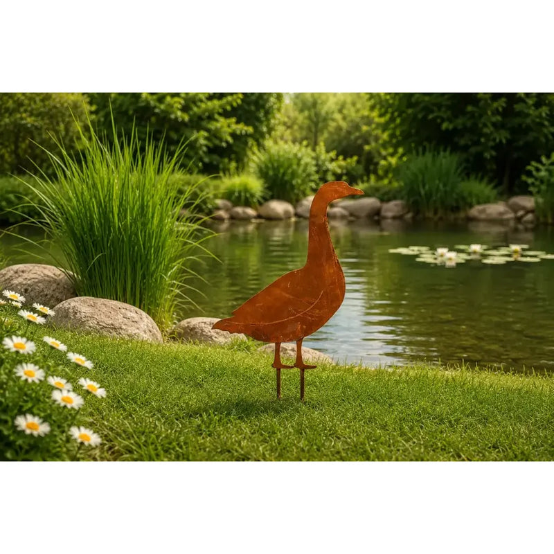 Pique de jardin oie (4) — MD70139