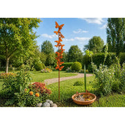 Pique de jardin papillons et libellules Ecorouille (6) — MD70141