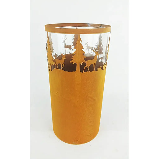 Ecorouille Lanterne forêt avec Verre — MD70155