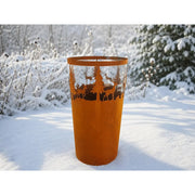 Ecorouille Lanterne forêt avec Verre — MD70155
