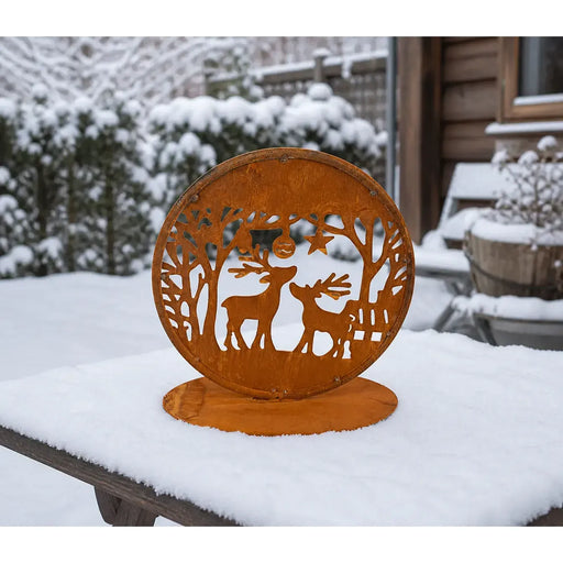 Anneau avec motif hiver et cerf (4) — MD70160