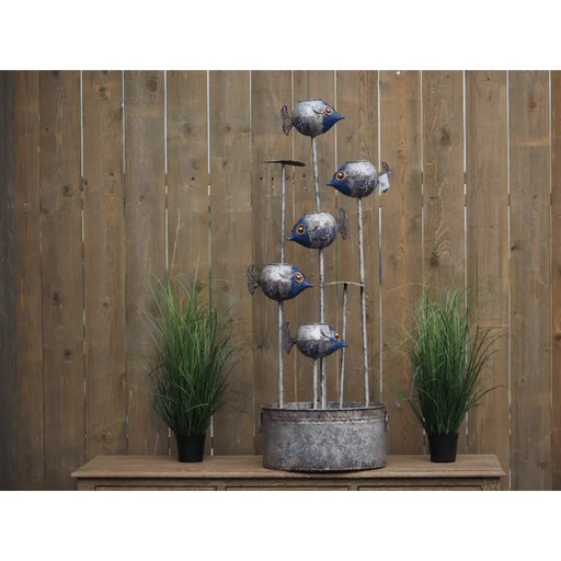 Fontaine Avec Poissons 122 Cm — MD89872
