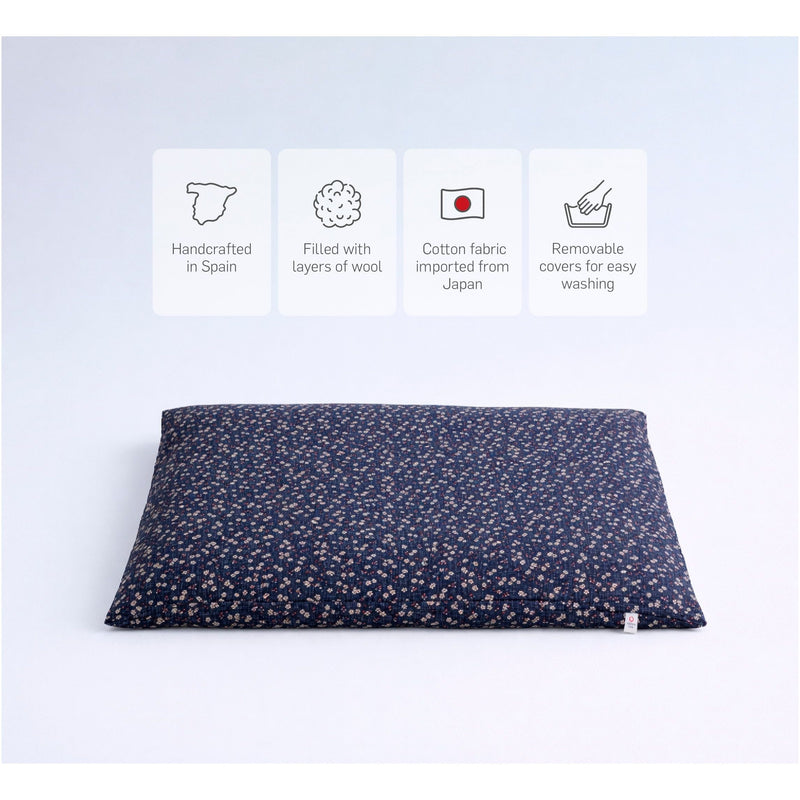 Tierra Zen Zabuton Zabuton Sakura Bleu 8435131218000 ME020SKBU