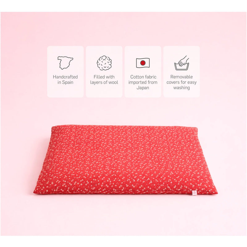 Tierra Zen Zabuton Zabuton Sakura Grenat 8435131217980 ME020SKWR