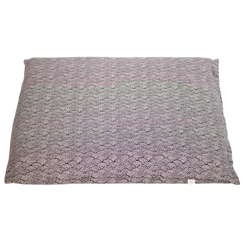 Tierra Zen Zabuton Zabuton Seigaiha Bleu 8435131218031 ME020SEBU