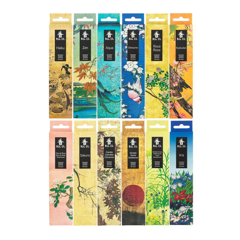 Pack Encens Koh Do - 12 Senteurs, Assortiment 1