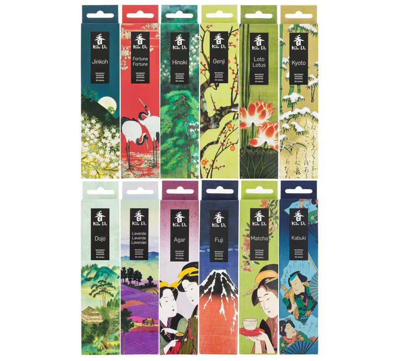 Pack Encens Koh Do - 12 Senteurs, Assortiment 2