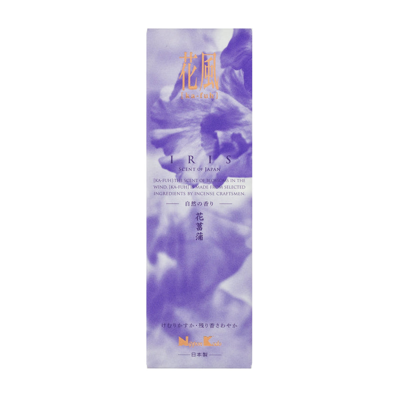 Encens Ka-fuh Iris 120 bâtonnets