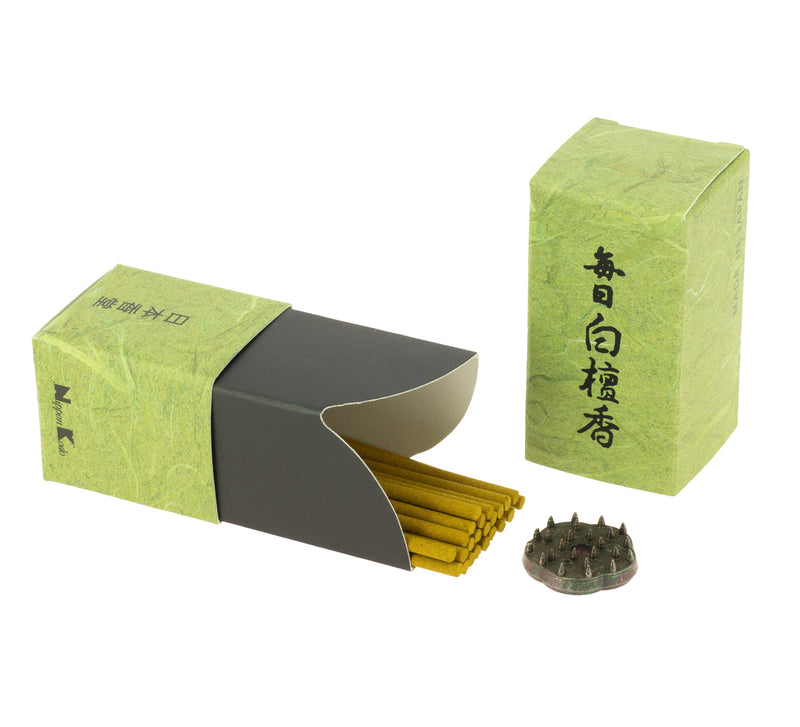 Encens Mainichi Byakudan - Santal, 24 Bâtonnets – vue 2