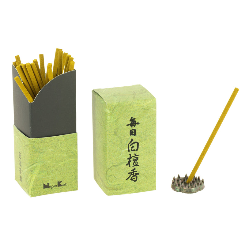 Encens Mainichi Byakudan - Santal, 24 Bâtonnets – vue 4