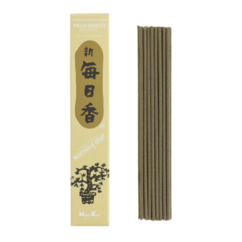 Encens Morning Star Palo Santo 50 bâtonnets